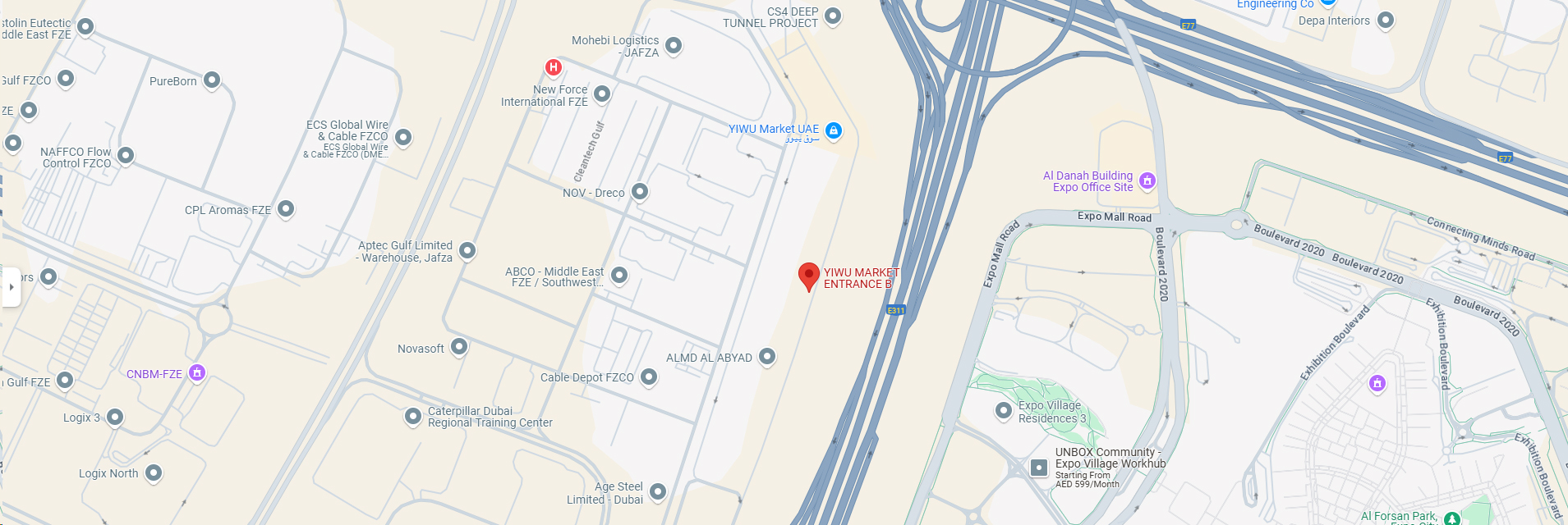 uniquetex showroom location